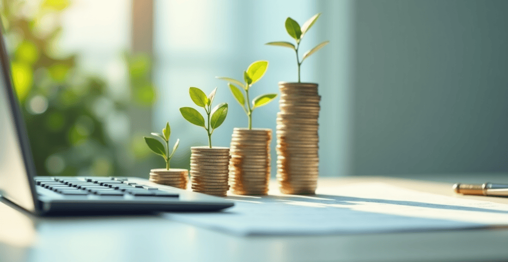 Empreendedor analisando planilhas de faturamento para avaliar a transição do MEI para microempresa